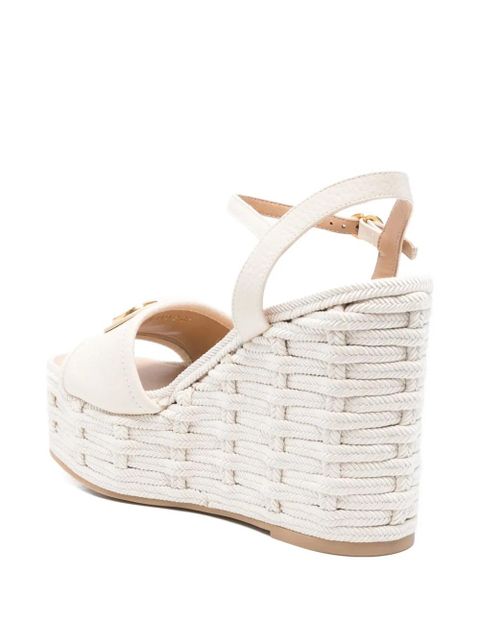 Valentino Garavani 120mm wedge sandals - Neutrals