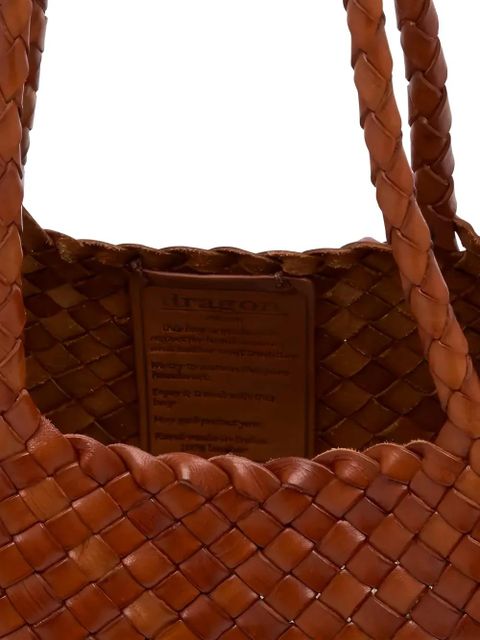 DRAGON DIFFUSION big Santa Croce shoulder bag - Brown