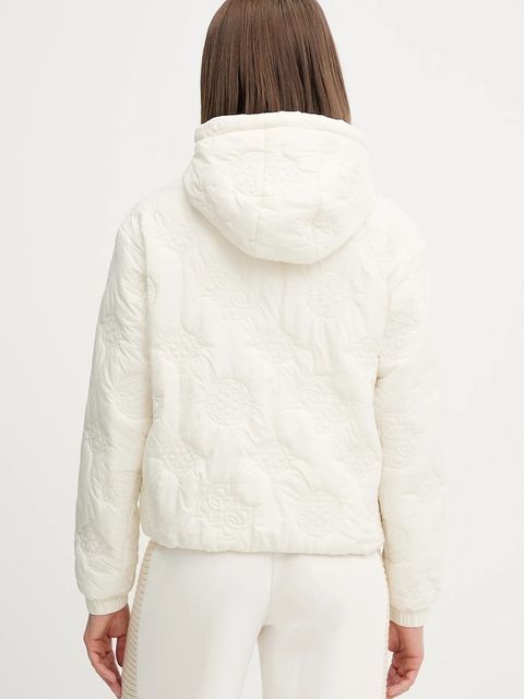 Guess kurtka IVY kolor beżowy V5YL03 WHEB2