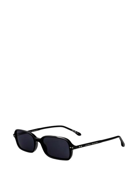 Isabel Marant Eyewear rectangle-frame sunglasses - Black - zdjęcie produktu nr 2