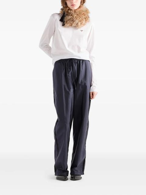 Prada long-sleeved jersey T-shirt - White - zdjęcie produktu nr 2