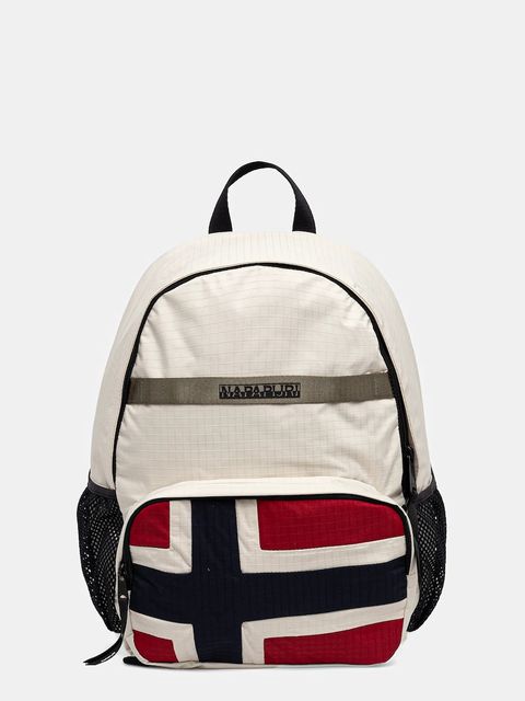 Napapijri plecak H-Nadir kolor beżowy duży wzorzysty NP0A88VBN1J1 - zdjęcie produktu nr 1