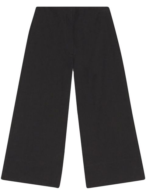 GANNI straight-leg trousers - Black - zdjęcie produktu nr 1