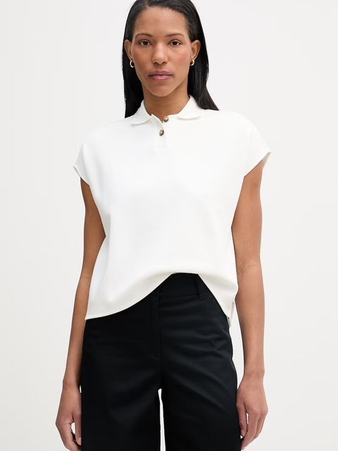 Marc O'Polo polo damskie bawełniane - zdjęcie produktu nr 1