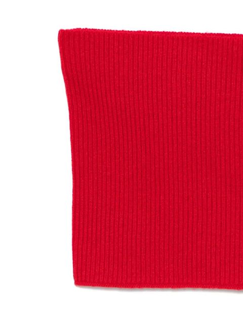 TOTEME ribbed cashmere scarf - Red - zdjęcie produktu nr 2