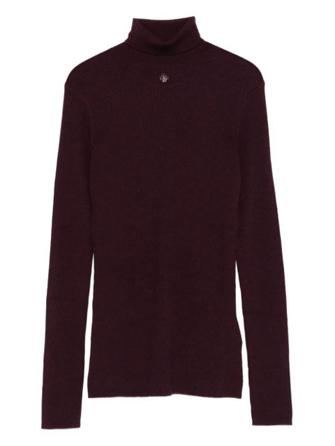 Maje ribbed turtleneck sweater - Red - zdjęcie produktu nr 1