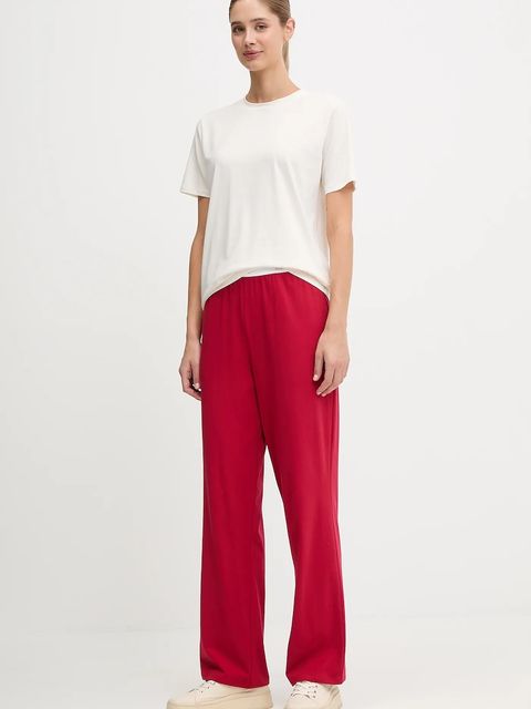 HUGO t-shirt lounge damski kolor beżowy 50555634 - zdjęcie produktu nr 2