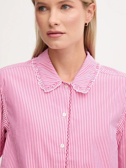 Polo Ralph Lauren piżama bawełniana damska kolor różowy bawełniana 4P0374