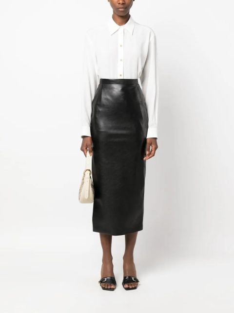 Givenchy long-sleeve silk shirt - White - zdjęcie produktu nr 2