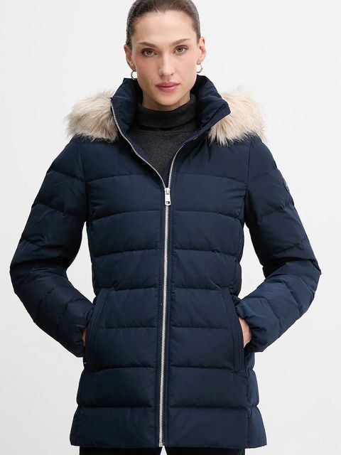 Tommy Hilfiger kurtka puchowa kolor granatowy zimowa WW0WW47542 - zdjęcie produktu nr 1