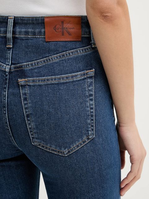 Calvin Klein Jeans jeansy damskie high waist LV047E619G