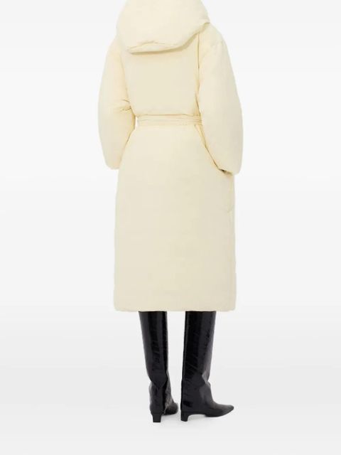 LouLou de Saison DORIS LDS hooded belted coat - Neutrals
