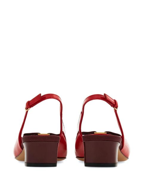 Ferragamo 30mm Vara pumps - Red