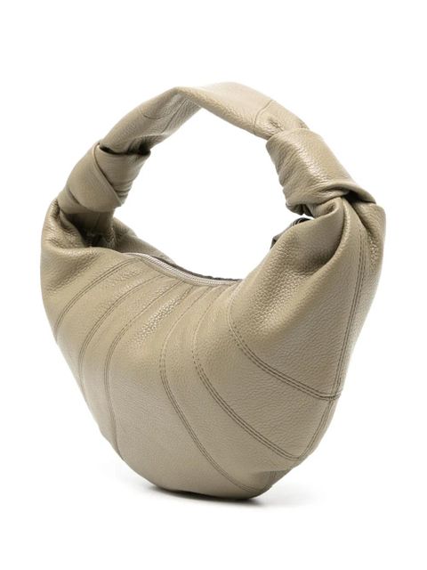 LEMAIRE Fortune Croissant zip-fastening tote bag - Green