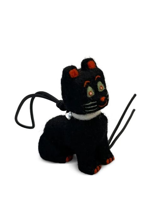 LOEWE cat felt charm - Black - zdjęcie produktu nr 1