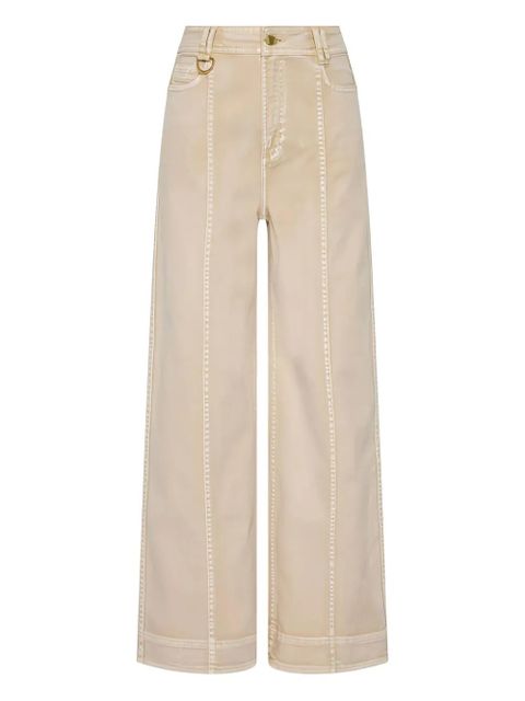 Aje contrast wide leg jeans - Neutrals - zdjęcie produktu nr 1
