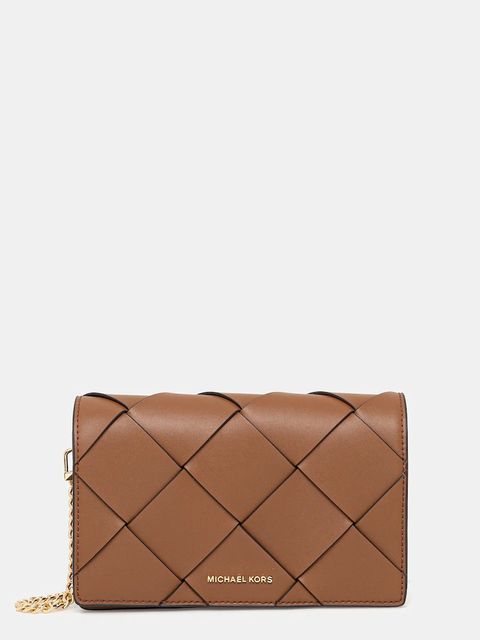 MICHAEL Michael Kors torebka skórzana kolor brązowy 32S5GJ6C8L