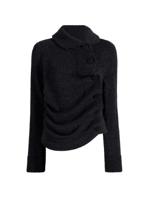 KHAITE buttoned cardigan - Grey - zdjęcie produktu nr 1