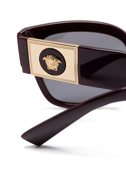 Versace Eyewear square-frame sunglasses - Red