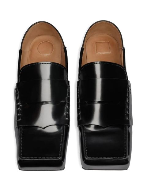 Jacquemus The Carré loafers - Black
