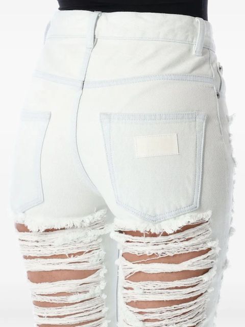 MM6 Maison Margiela distressed skinny jeans - Blue