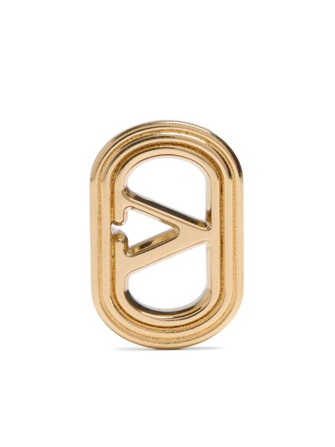 Valentino Garavani Ovalette polish-finish earrings - Gold - zdjęcie produktu nr 2