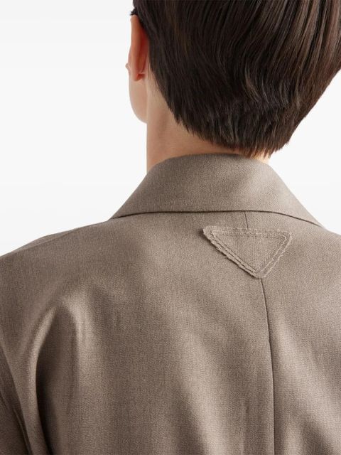 Prada Mouliné jacket - Neutrals