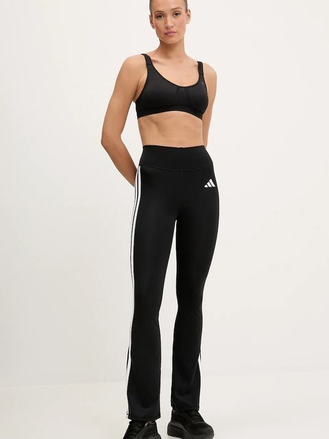 adidas Performance legginsy treningowe Optime Essentials damskie kolor czarny wzorzyste JD6544 - zdjęcie produktu nr 2