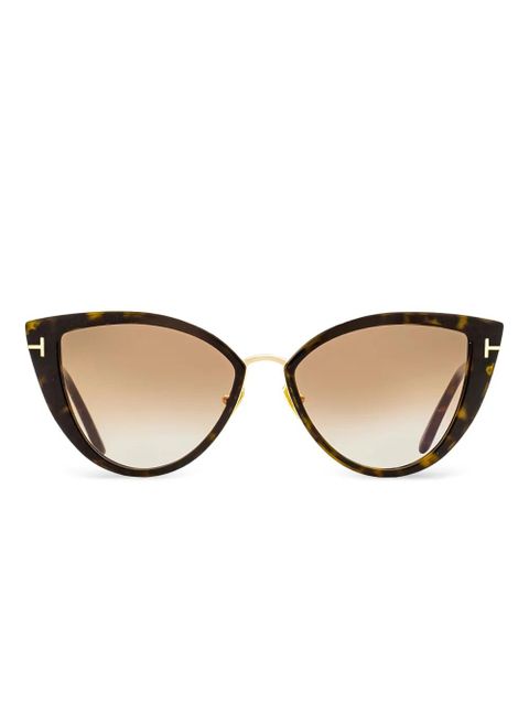 TOM FORD Eyewear cat-eye frame sunglasses - Brown - zdjęcie produktu nr 1