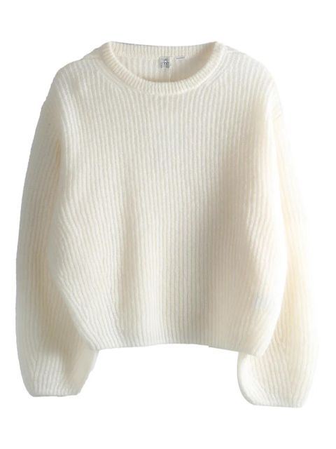 TOTEME ribbed sweater - Neutrals - zdjęcie produktu nr 1