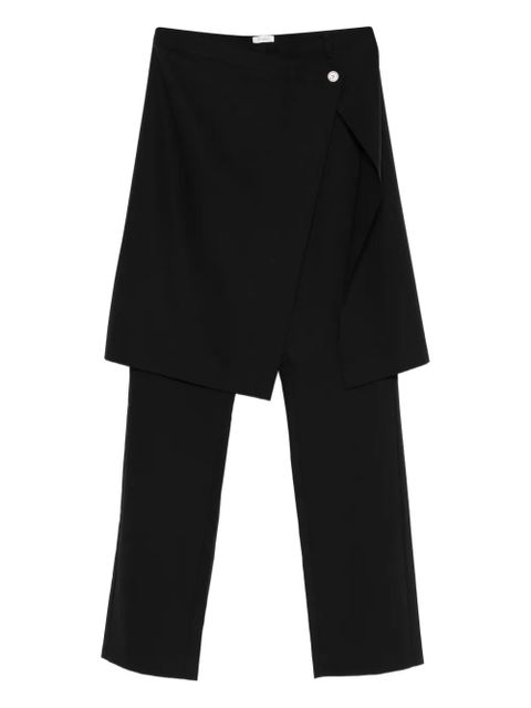 St. Agni belt-loops trousers - Black - zdjęcie produktu nr 1