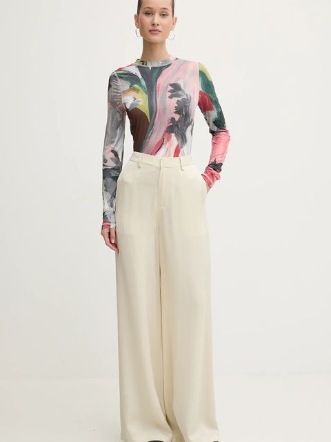 Stine Goya longsleeve kolor różowy SG-PS26-T007-2244 - zdjęcie produktu nr 2