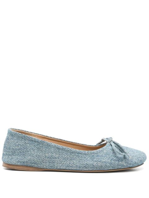 JW Anderson suede ballet flats - Blue - zdjęcie produktu nr 1