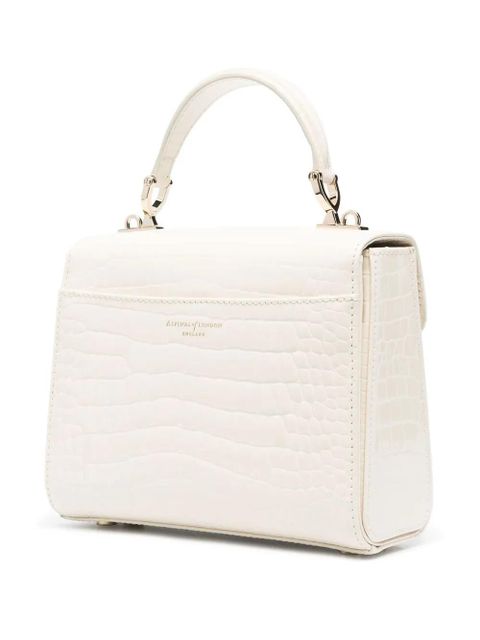 Aspinal Of London Midi Mayfair top-handle bag - Neutrals