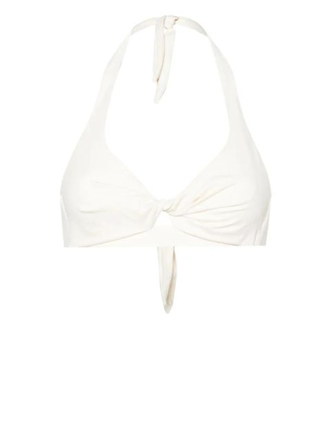 MC2 Saint Barth Tristan halterneck bikini top - Neutrals - zdjęcie produktu nr 1