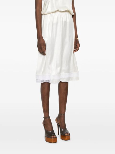 Magda Butrym lace midi skirt - Neutrals