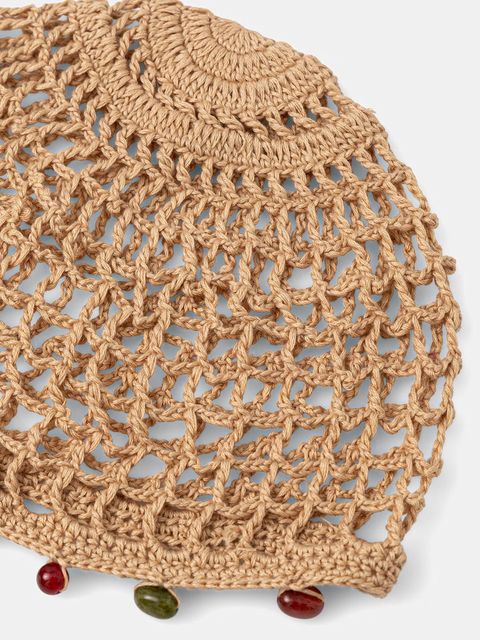 Patrizia Pepe czapka damska bawełniana - zdjęcie produktu nr 1