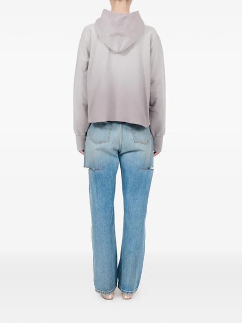 Maison Margiela printed-detail hoodie - Grey