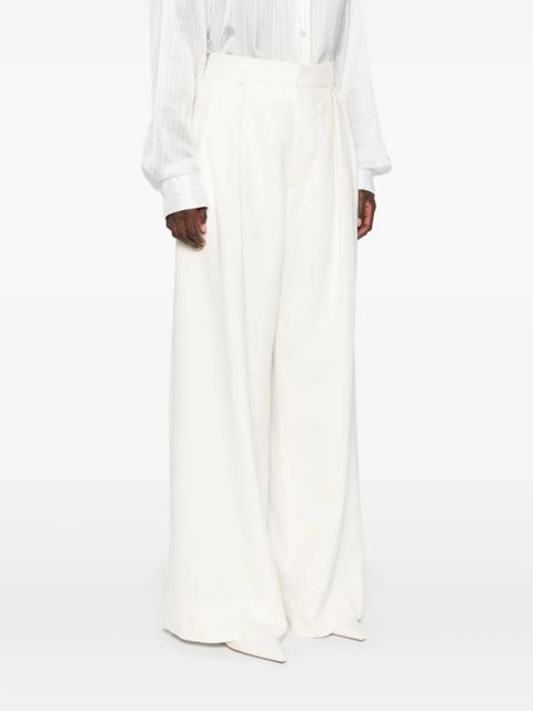 WARDROBE.NYC low-waisted tailored trousers - Neutrals