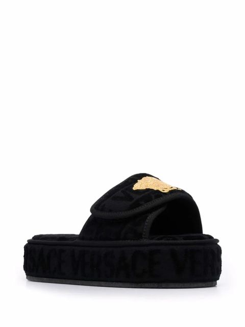 Versace Versace Allover slippers - Black - zdjęcie produktu nr 2