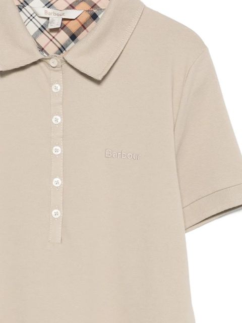 Barbour buttoned polo shirt - Neutrals