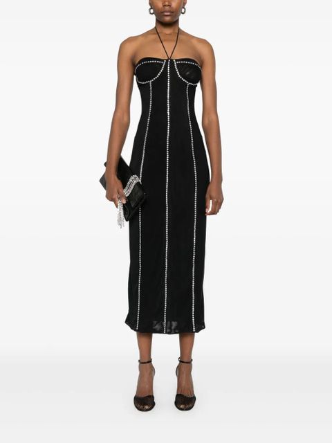 Oséree Gem midi dress - Black - zdjęcie produktu nr 2