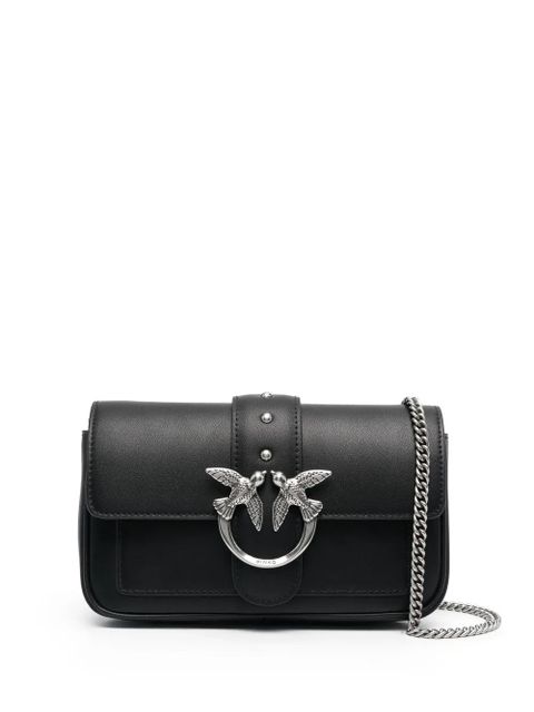 PINKO Love Mini Icon crossbody bag - Black - zdjęcie produktu nr 1