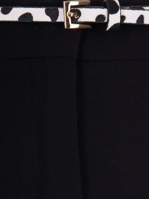 Max Mara belted trousers - Black - zdjęcie produktu nr 2