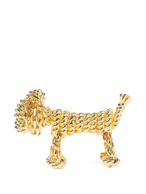LOEWE sausage dog brooch - Gold - zdjęcie produktu nr 1