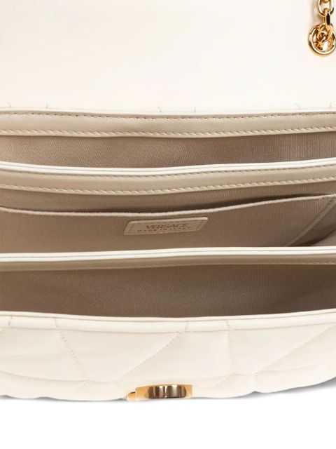 Versace chain leather tote bag - Neutrals