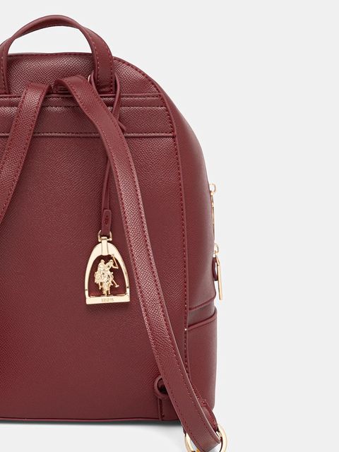 U.S. Polo Assn. plecak Jones damski kolor bordowy mały BEUJE8653WVP - zdjęcie produktu nr 2