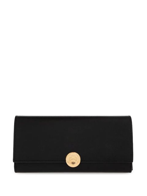 LOEWE logo-plaque leather wallet - Black - zdjęcie produktu nr 1
