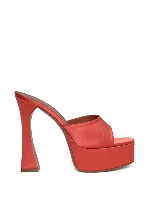 Amina Muaddi Dalida sandals - Red - zdjęcie produktu nr 1