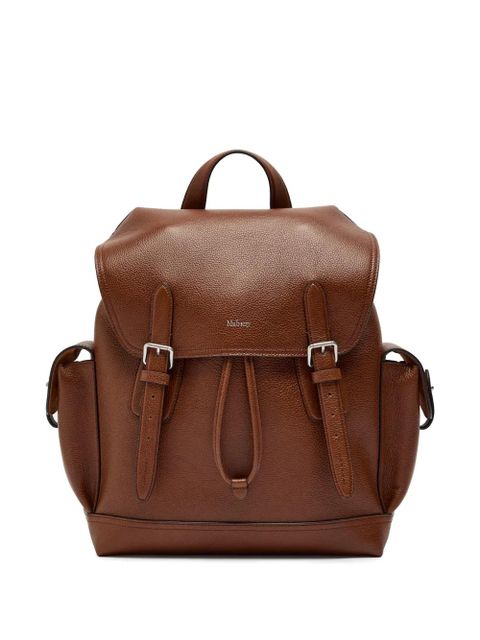 Mulberry buckle leather backpack - Brown - zdjęcie produktu nr 2